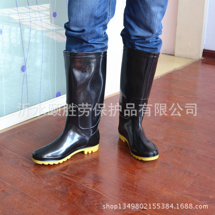 防酸碱/工用雨靴/农场雨靴/男雨鞋高筒高帮男士三防劳保雨鞋